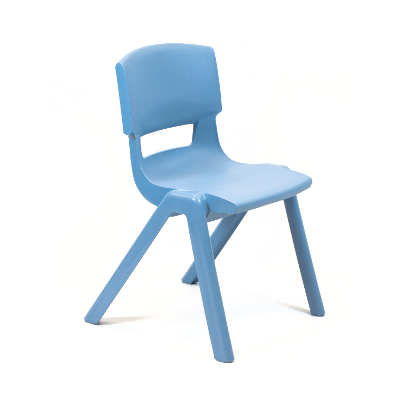 Postura+ stoel lichtblauw